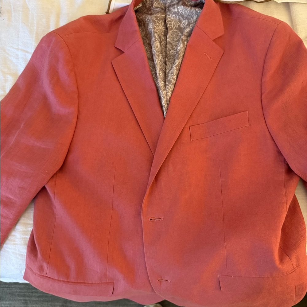 Polo by Ralph Lauren Men's Red Blazer